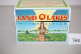 Land O' Lakes Sweet Cream Butter Recipe Box Tin, 5 1/4