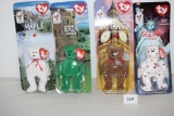 Ronald McDonald House Charities Ty Beanie Babies Complete 4 Bear Collection, Britannia, Glory,