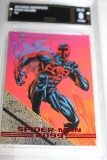 Graded Spider-Man 2099 Card, #41, 1993 Marvel Masterpieces, GMA Grade 8, NM-MT, 7147420