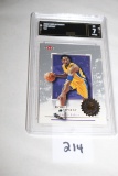 Graded Kobe Bryant Card, #87, 2000 Fleer Authority, GMA Grade 7, NM, 7147350