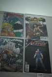 4 Comic Books, Trinity #7 2008, Superman Action Comics #41, Aquaman #3, Aquaman #38,