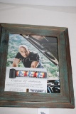 Signed & Framed Vin Diesel Picture, COA, #7514200, 13 1/4