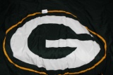 Green Bay Packer Comforter, Reversable, Northwest Company, Approx. 6 ft. x 5 ft, Smoke Free