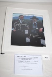 Signed & Framed Kurt Russell & Val Kilmer Picture, COA, #232324, 13
