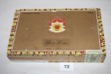 Macanudo Gold Label Wooden Cigar Box, Santiago Republica Dominicana, 10 3/4