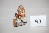 1999 Berta Hummel Goebel Ceramic Boy With Cookies, 1 3/4