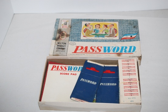 Vintage Password Game, 1962, #4260, Volume Two, Milton Bradley, Pieces not verified