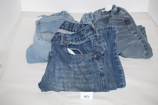 2 Falls Creek & 1 Bailey's Point Jeans, Children's Size 16, Straight
