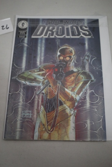 Star Wars Droid Comic Book, 3 of 6, Dark Horse Comics, Bagged & Boarded