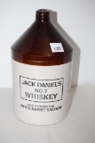 Jack Daniels No. 7 Whiskey Jug, Made Expressly For White Rabbit Saloon, 11 1/2