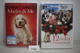 Marley & Me-2 Disc Set & The 12 Dogs Of Christmas DVD's, Sealed, New