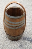 Barrel With Handle, Wood & Metal, 29