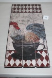Chicken Wall Hanging, Wood, 24