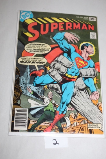 Superman Comic Book, 35 Cents, #325, July, 30675, DC Comics, Bagged & Boarded