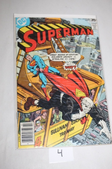 Superman Comic Book, 35 Cents, #320, February, 30675, DC Comics, Bagged & Boarded