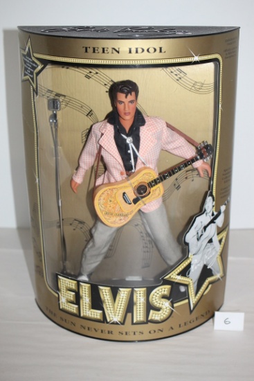Elvis Teen Idol Doll, The Sun Never Sets On A Legend, 12", 1993, Hasbro, NIB