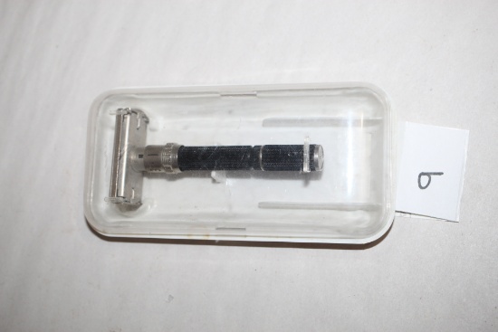 Vintage Gillette Razor With Plastic Case