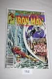 Iron Man Comic Book, 60 Cents, #161, Aug. 1982, 02454, Marvel Comics Group, Bagged & Boarded