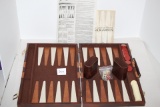 Backgammon Game With Case, 19 1/2