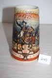 Miller High Life Birth Of A Nation Stein, 1775, #176335, First In A Series, Made In Brazil For CUI
