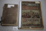 1889 The Beginner's Reading Book-J.B. Lippincott Company, Original Chatterbox Packet Book-1885