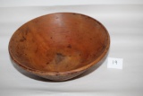 Wooden Bowl, Made In Japan, 9 3/4