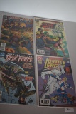 Justice League Task Force Comic Books, #29-Nov. 1995, #5-Oct. 1993, #38-May 1992