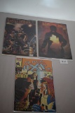 Asssorted Comic Books, The Straw Men-#2, Black Axe-#1-Apr., Wetworks-#1-July,