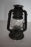 Decorative Lantern, Painted, Metal & Glass, 10 3/4