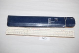 Vintage Engineering Instruments, Inc. Wooden Slide Rule, 10 1/2