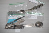 Assorted Vintage Silver Plate Knives & Spoons