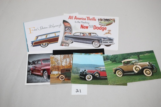 Automobile Post Cards