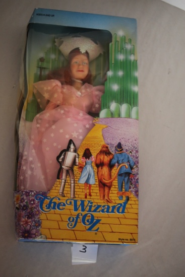 The Wizard Of Oz Doll, Glinda, #8875, 1988, Multi Toys Corp., Turner Entertainment Co, 12"