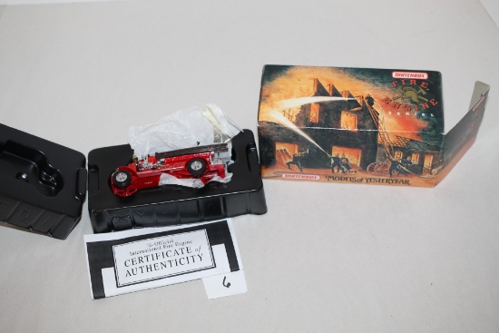 1920 Mack Fire Engine, Matchbox Collectibles Fire Engine Series, Die-Cast, 1993