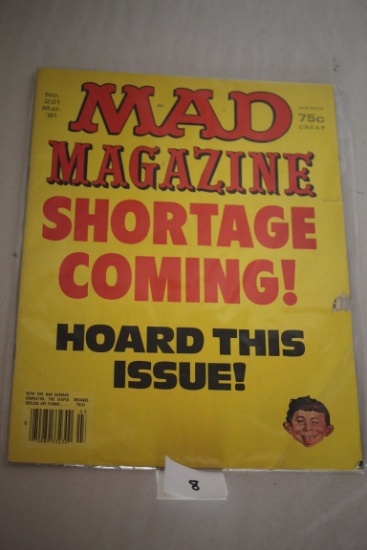 Vintage MAD Magazine, #221, March 1981