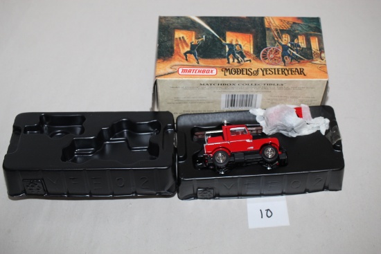 Matchbox 1952 Land Rover Auxiliary, Die Cast, Models Of Yesteryear, 1993, Matchbox Collectibles