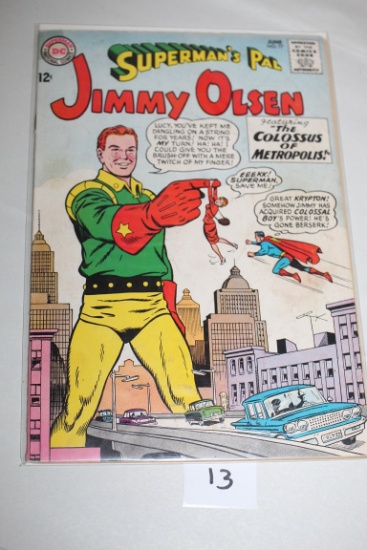 Superman's Pal Jimmy Olsen Comic Book, 12 Cents, #77, June, DC Superman National Comics