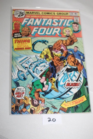 Fantastic Four Comic Book, 25 Cents, #170, May, Marvel Comics, Bagged & Boarded