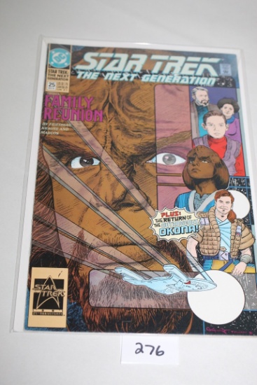 Star Trek, The Next Generation Comic Book, #25, November 1991, DC Comics, Bagged & Boarded