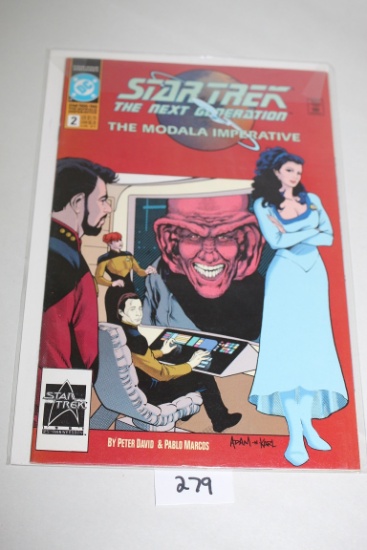 Star Trek, The Modala Imperative Comic Book, #2, DC Comics, Bagged & Boarded