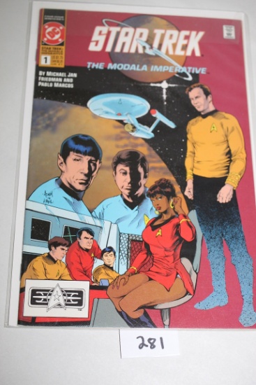Star Trek, The Modala Imperative Comic Book, #1, DC Comics, Bagged & Boarded