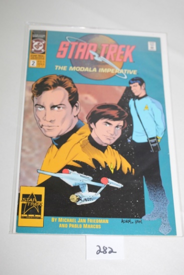 Star Trek, The Modala Imperative Comic Book, #2, DC Comics, Bagged & Boarded