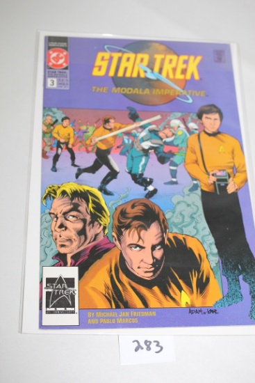 Star Trek, The Modala Imperative Comic Book, #3, DC Comics, Bagged & Boarded