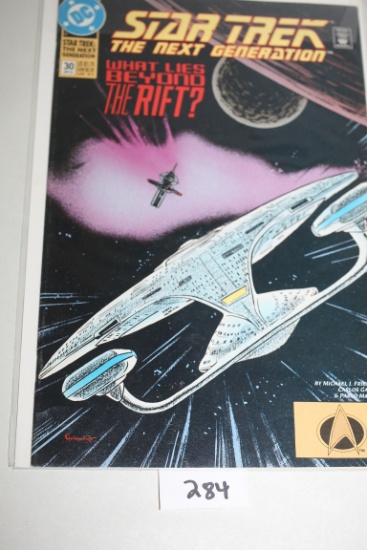 Star Trek, The Next Generation Comic Book, #30, April 1992, DC Comics, Bagged & Boarded