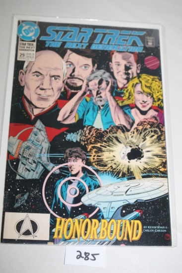 Star Trek, The Next Generation Comic Book, #29, March 1992, DC Comics, Bagged & Boarded
