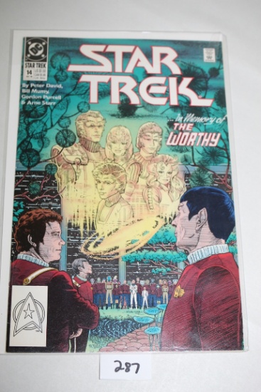 Star Trek, In Memory Of The Worthy Comic Book, #14, December 1990, DC Comics