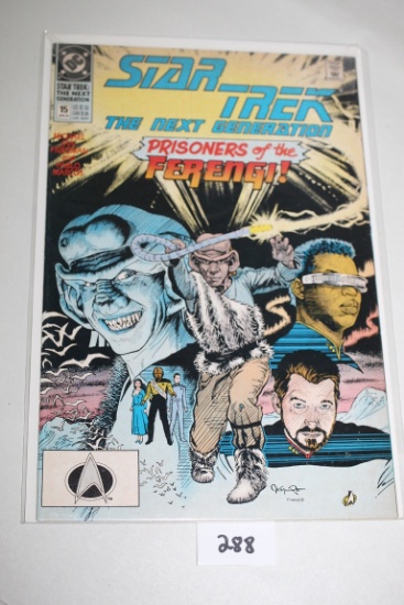 Star Trek, The Next Generation Comic Book, #15, January 1991, DC Comics, Bagged & Boarded