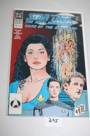 Star Trek, The Next Generation Comic Book, #13, October 1990, DC Comics, Bagged & Boarded