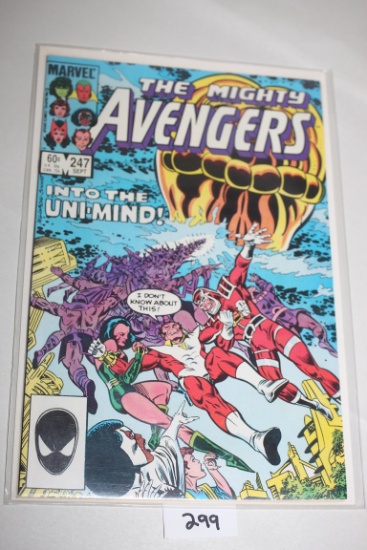 Avengers Comic Book, 60 Cents, #237, September 1984, Marvel Comics, Bagged & Boarded