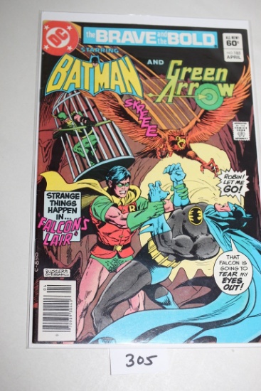 The Brave And The Bold Comic Book, 60 Cents, #185, April, DC Comics, Bagged & Boarded